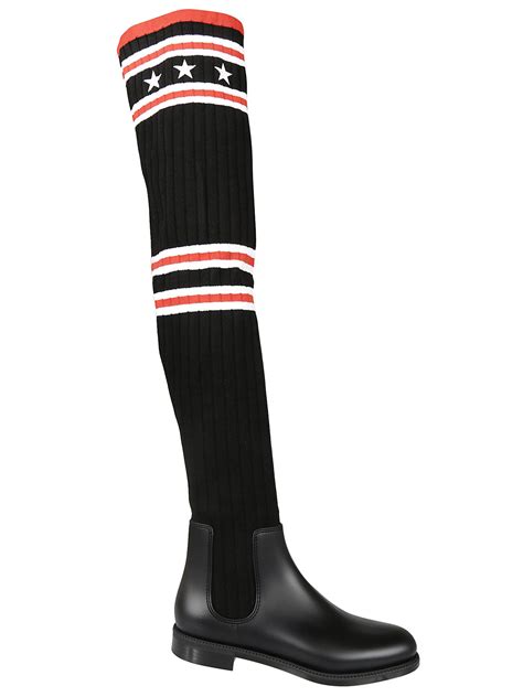 givenchy over the knee sock boots|Givenchy boots.